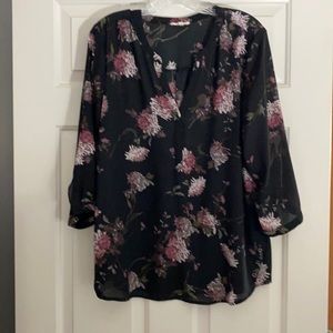 Maurices floral blouse
